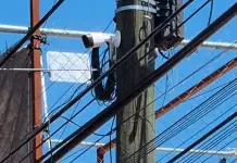 Retiran video c&aacute;maras  del  hampa en Soledad