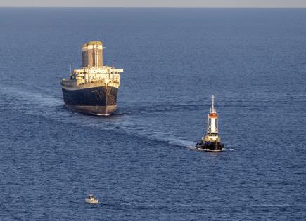 El SS United States se prepara para convertirse en un arrecife artificial