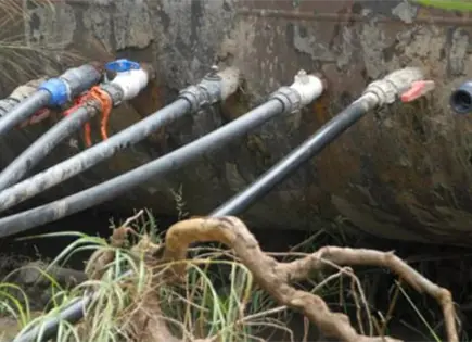 Con tomas clandestinas avanzaban dos obras: Interapas Con tomas clandestinas avanzaban dos obras: Interapas