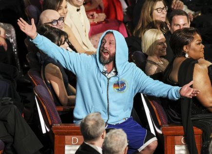 La noche de Adam Sandler en los Oscar 2025
