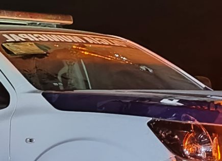 Policías municipales son atacados a balazos en Ciudad Valles; hay un detenido