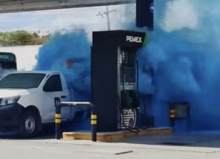 Incendio Causado por Celular en Gasolinera de Mérida