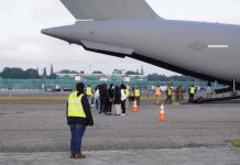 Aterriza en Venezuela un avión estadounidense con 175 migrantes repatriados Aterriza en Venezuela un avión estadounidense con 175 migrantes repatriados