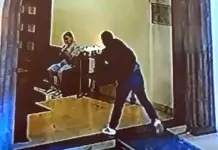 Video | Sujeto causa da&ntilde;os a imagen en el templo de San Jos&eacute;