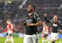 Champions League: El Arsenal aplasta al PSV