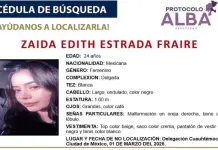 Desaparición de Joven en Zacatecas