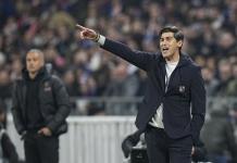 Sanción a Paulo Fonseca en Lyon por agresión al árbitro Sanción a Paulo Fonseca en Lyon por agresión al árbitro