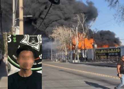 Detiene Guardia Civil a presunto responsable de incendios en Soledad Detiene Guardia Civil a presunto responsable de incendios en Soledad