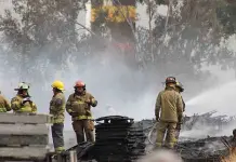 Hay un detenido por incendio en SGS Hay un detenido por incendio en SGS