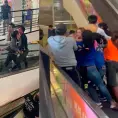 Trifulca en Macroplaza por detención de fardera