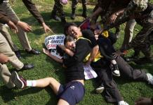 Protestas de tibetanos en India contra China
