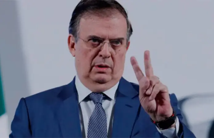 Marcelo Ebrard pide calma ante aranceles a productos mexicanos