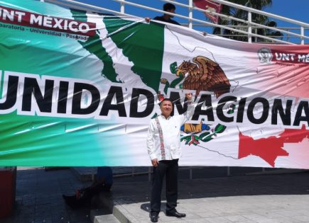 Protesta mexicana contra políticas arancelarias de Donald Trump