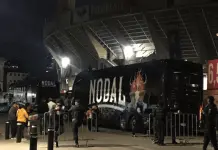 Concierto de Christian Nodal en la Monumental Plaza de Toros