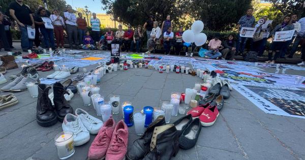 Manifestación en SLP por Teuchitlán Jalisco