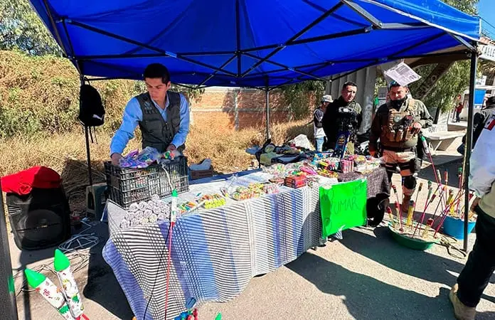 Anuncian reglas más estrictas para venta de pirotecnia en la capital