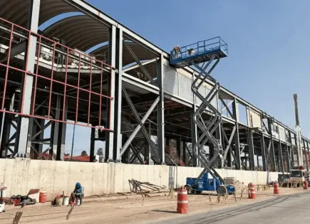 Situación actual de las obras del Tren México-AIFA en Los Agaves