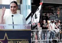 Gal Gadot y las protestas en el Paseo de la Fama de Hollywood