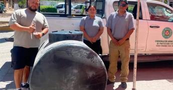 Donan cisterna a PC Municipal