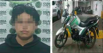 Motociclista manejaba de manera temeraria