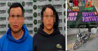 Pareja roba en una farmacia y es detenida