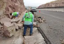 Dan mantenimiento a primera etapa de la Vía Alterna Dan mantenimiento a primera etapa de la Vía Alterna