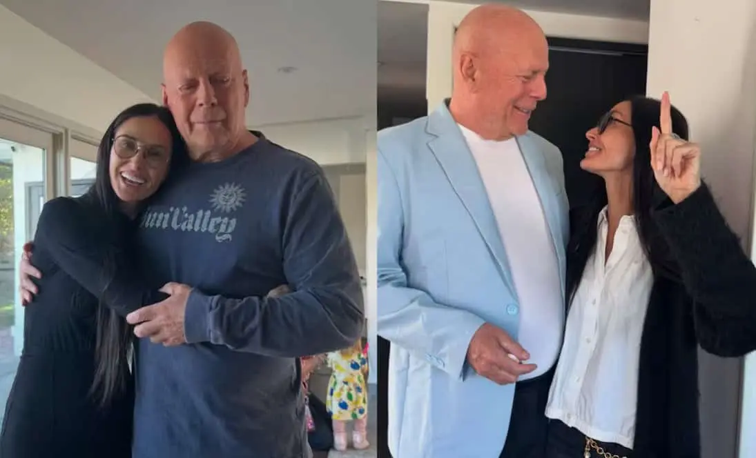 Demi Moore revela impactante cambio en Bruce Willis por demencia