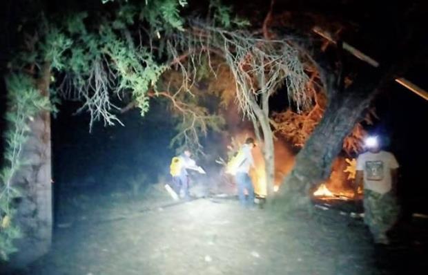 Incendio en Tamaulipas llega a límites de Valles
