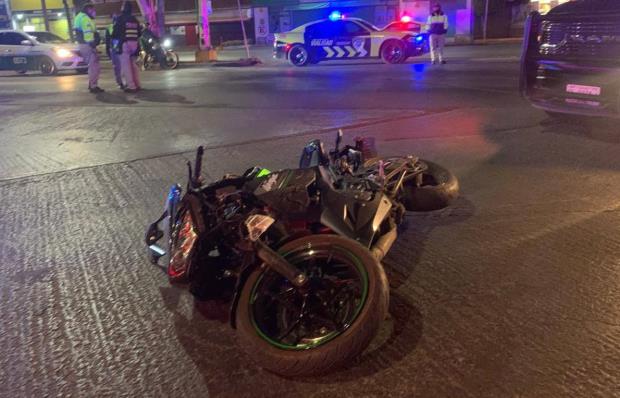 Embisten a motociclista en Fray Diego de la Magdalena