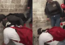 Madre de buscadora rompe en llanto al descubrir piso hueco en Teuchitlán, Jalisco