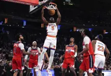 Victoria de los Knicks sobre los Wizards en un emocionante partido de baloncesto en Nueva York
