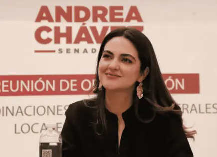 Andrea Chávez se plantea buscar la Presidencia del Senado