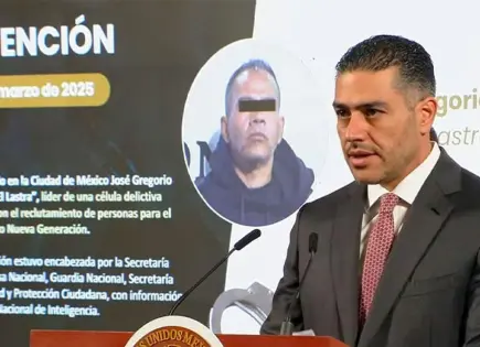 Informa Harfuch sobre detención del Chepe, operador de cártel en Tijuana