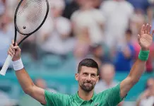 Novak Djokovic avanza a la final del Abierto de Miami con Lionel Messi presente