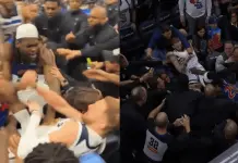 VIDEO |Pelea campal en la NBA: Timberwolves y Pistons protagonizan escándalo