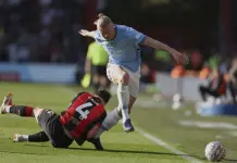 Volveré, dijo Erling Haaland tras lesión en el tobillo Volveré, dijo Erling Haaland tras lesión en el tobillo