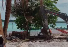 Vigilancia ambiental en construcción de hotel de la Sedena en Bacalar