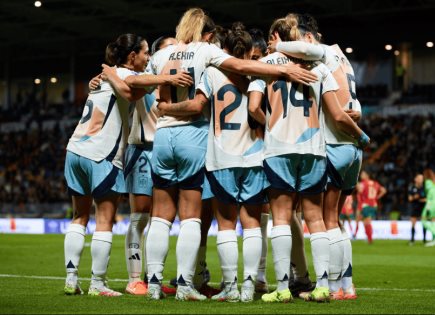 La selección española femenina logró una victoria crucial sobre Portugal