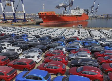 China impone gravamen de 34% a todas las importaciones de EEUU