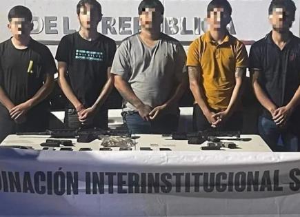 Caen José Treviño y otros 4 ligados a Los Chapitos en Sinaloa