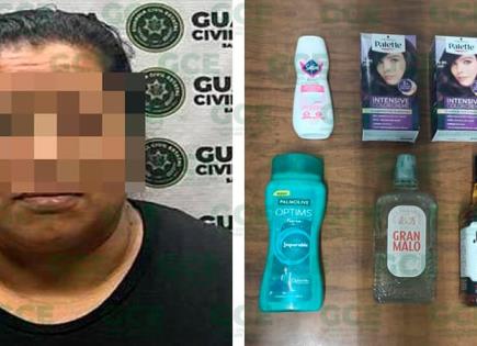 Fardera es sorprendida hurtando en supermercado Fardera es sorprendida hurtando en supermercado