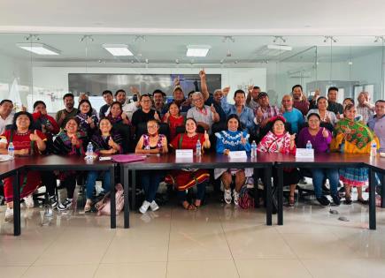 Representantes de comunidades indígenas arropan a Palmira Flores