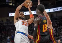Triunfo de los Knicks sobre los Hawks en la NBA