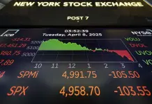 Desplome en Wall Street por incertidumbre en mercados financieros