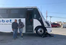 Ciclista atropellado por camión en SLP, solo con golpes leves Ciclista atropellado por camión en SLP, solo con golpes leves