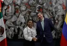 Visita de la Vicepresidenta de Colombia a México