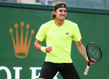 Tsitsipas supera a Luciano Darderi en torneo de Halle