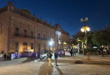 Retiran plantón en Plaza de Armas