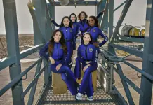 Blue Origin lanza tripulación femenina de celebridades