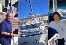 Sheinbaum cuestiona lujos Calder&oacute;n y Zavala tras video en yate